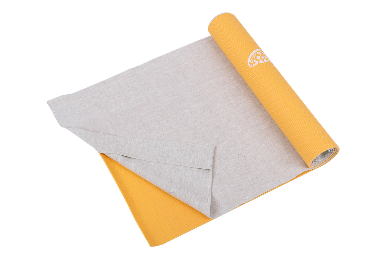 Natural Linen Yoga Towel